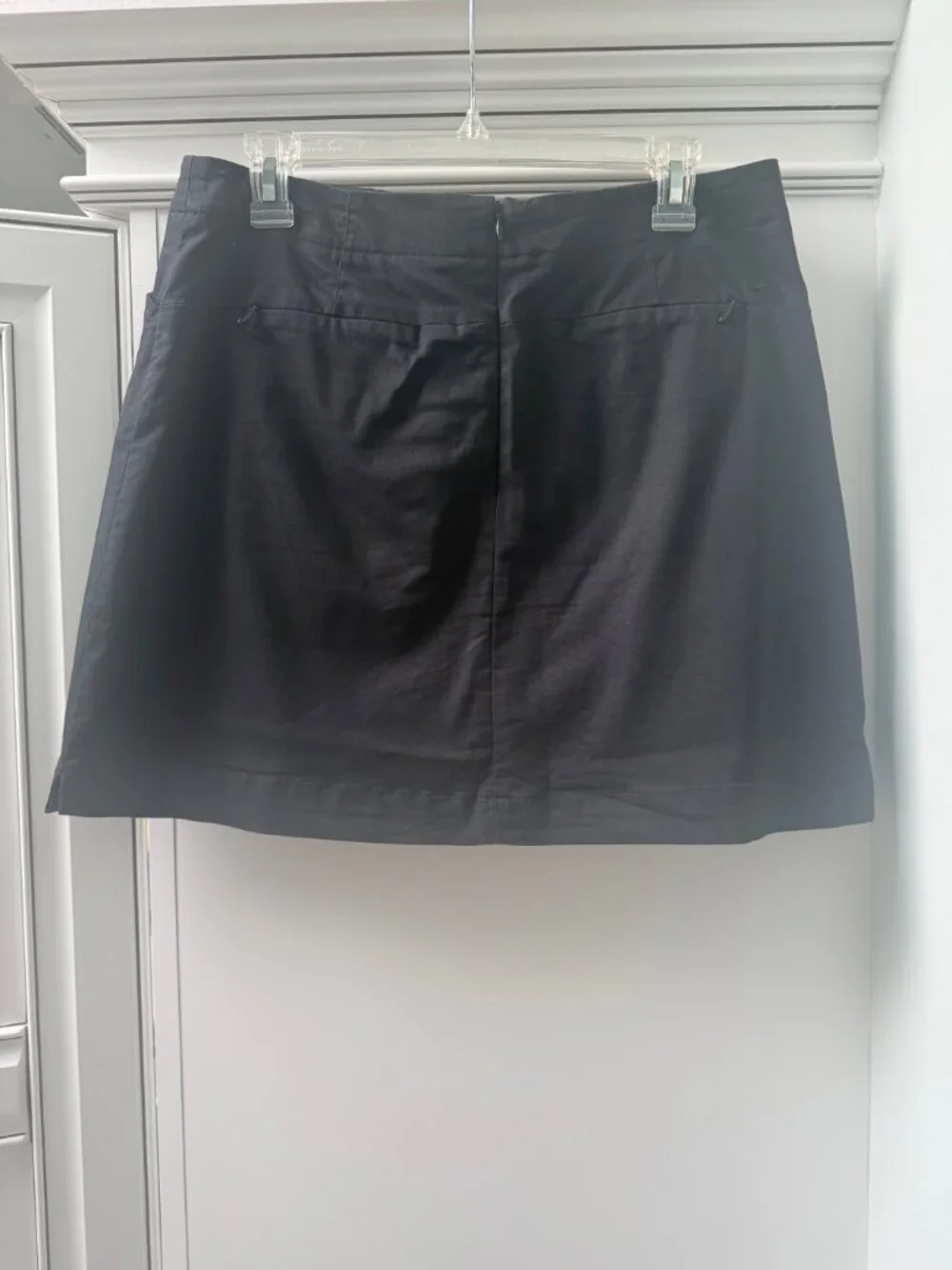 Nike Golf Black Dri-FIT Skort Skirt Athletic Women's Medium 17" Length - Picture 4 of 12